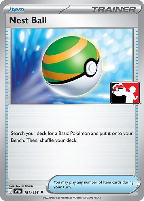 Scarlet & Violet Nest Ball [Prize-Pack] Pokémon card